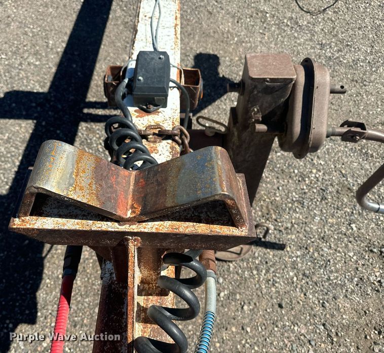 image for item EE7750 2024 Shop built  pole trailer