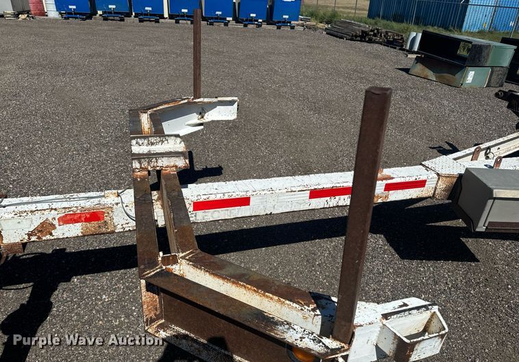 image for item EE7750 2024 Shop built  pole trailer