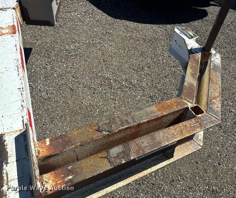 image for item EE7750 2024 Shop built  pole trailer