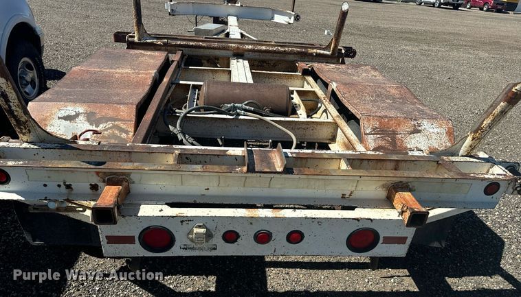 image for item EE7750 2024 Shop built  pole trailer