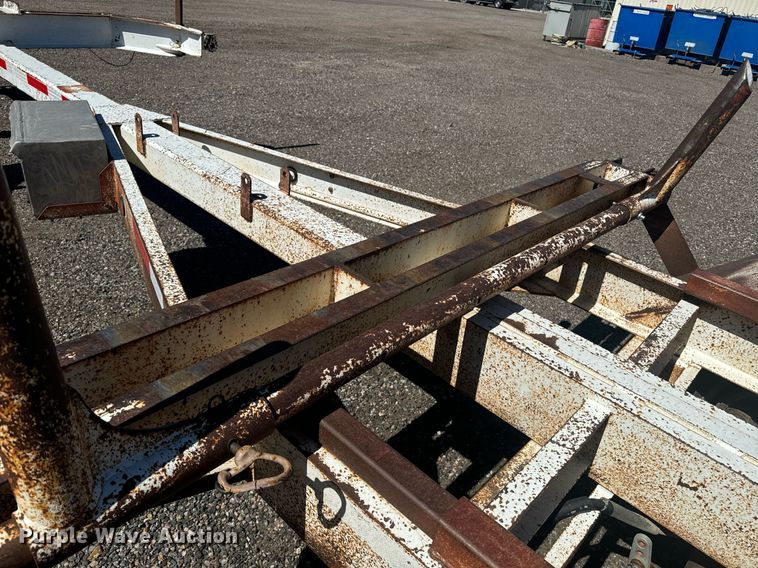 image for item EE7750 2024 Shop built  pole trailer