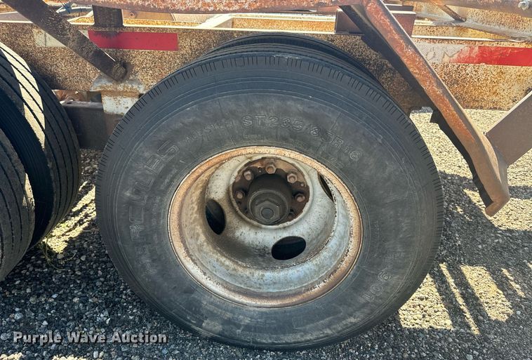 image for item EE7750 2024 Shop built  pole trailer