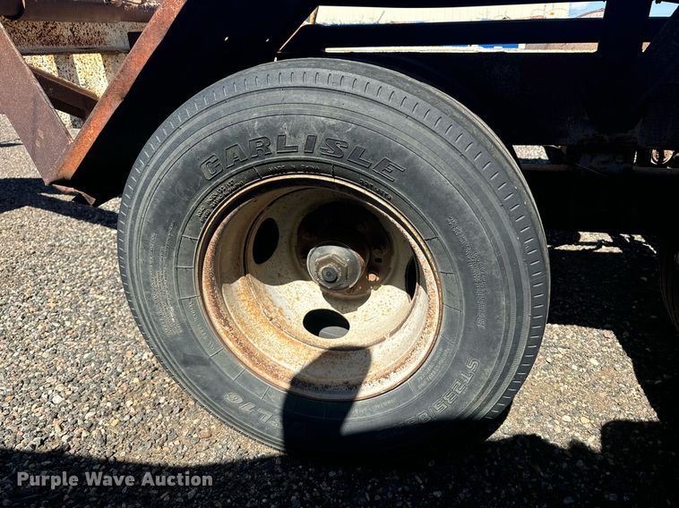 image for item EE7750 2024 Shop built  pole trailer