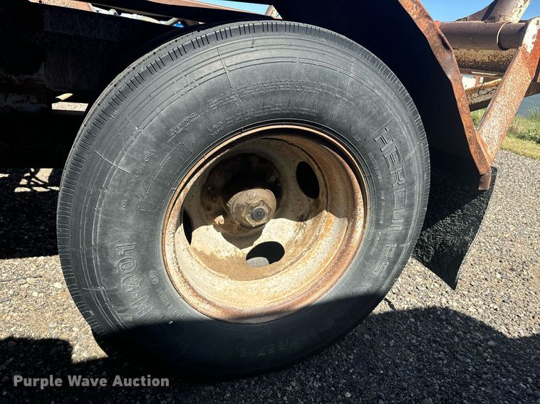 image for item EE7750 2024 Shop built  pole trailer