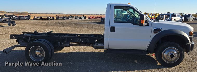 image for item EE7839 2010 Ford F550 Super Duty XL truck cab and chassis