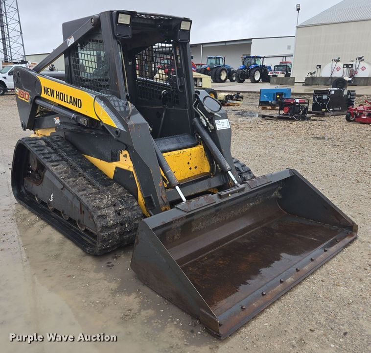 image for item EE7888 2006 New Holland C190 tracked skid steer loader