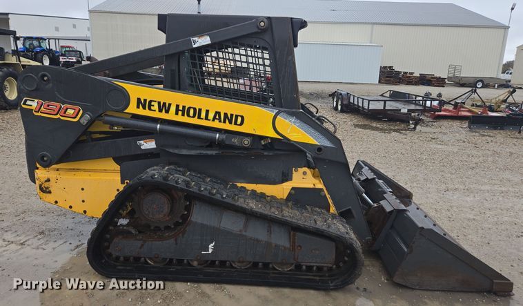 image for item EE7888 2006 New Holland C190 tracked skid steer loader