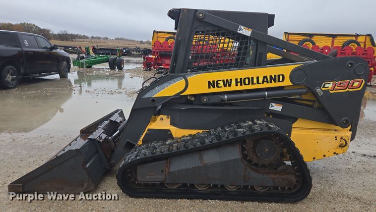 image for item EE7888 2006 New Holland C190 tracked skid steer loader