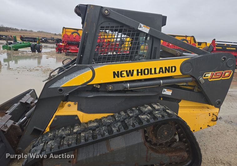 image for item EE7888 2006 New Holland C190 tracked skid steer loader