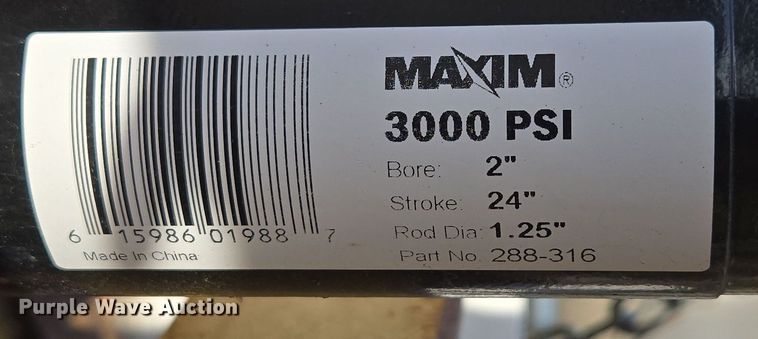 image for item EE8692 1991 Tophat Trailers equipment trailer