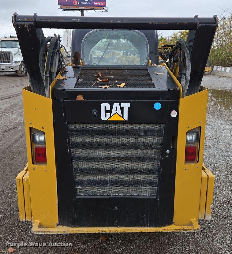 image for item EE8708 2016 Caterpillar 262D skid steer loader