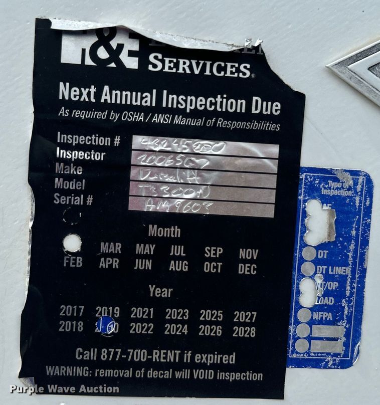 image for item EG0805 1996 Ford  F700 bucket truck