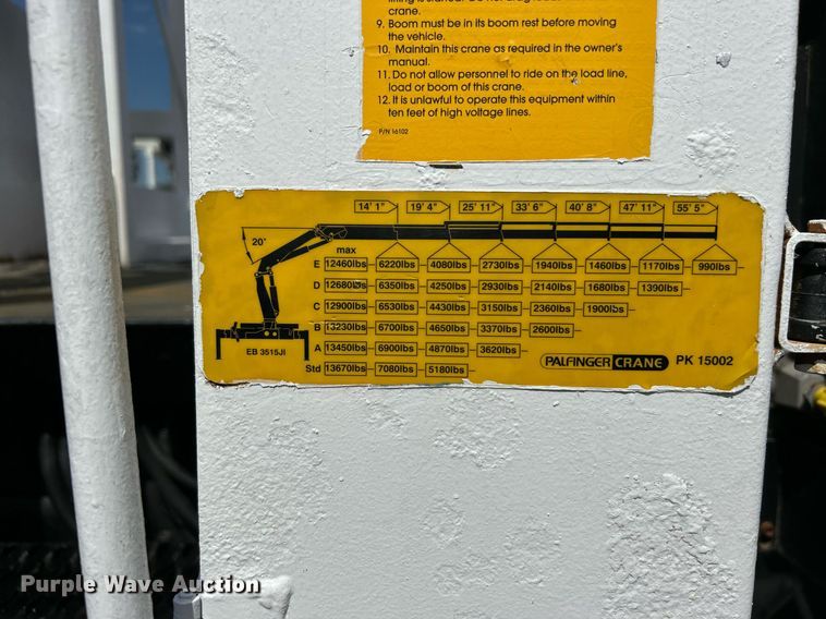 image for item EG1091 2007 Freightliner  Business Class M2 crane truck