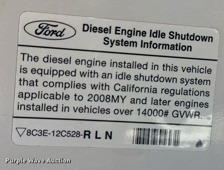 image for item EG2194 2010 Ford F550 Super Duty  utility / service truck