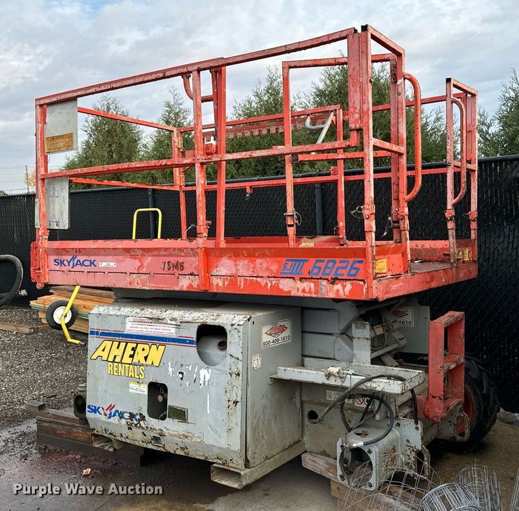 image for item EG6805 Skyjack SJ6826 scissor lift