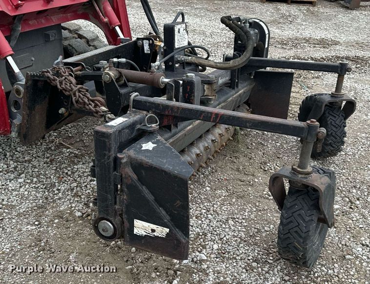 image for item EG6876 Harley S-6 power box rake skid steer box rake
