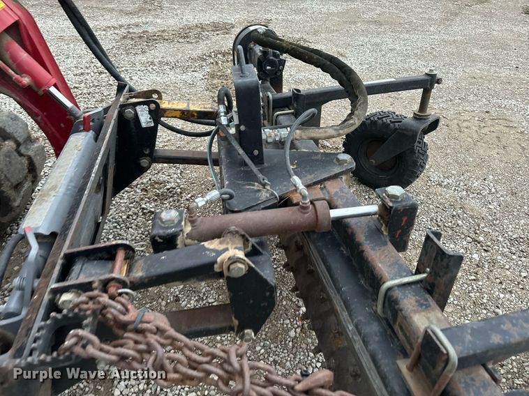 image for item EG6876 Harley S-6 power box rake skid steer box rake