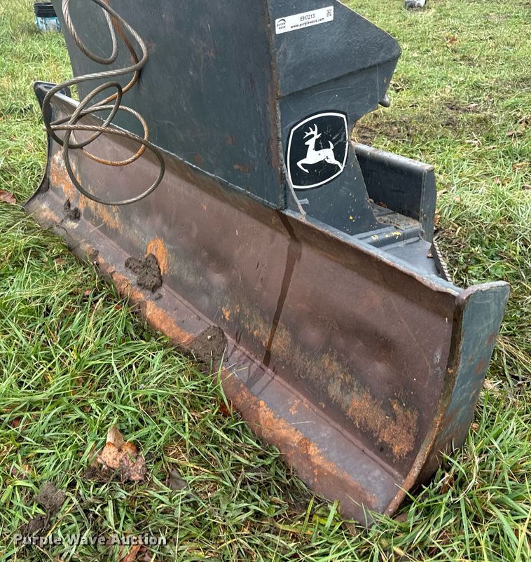 image for item EH7213 John Deere skid steer blade 