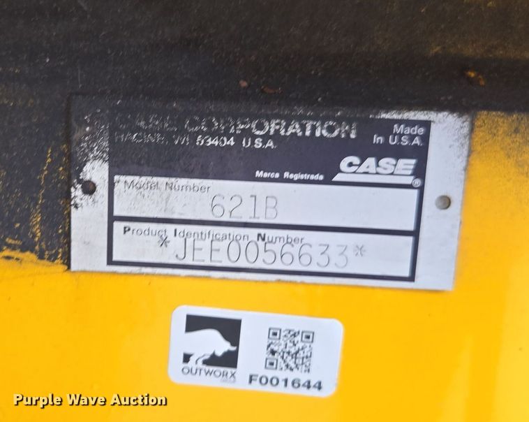 image for item EI4068 1998 Case 621B wheel loader