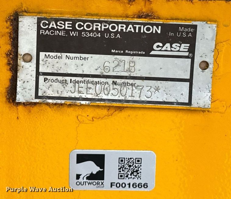 image for item EI4070 1996 Case 621B wheel loader