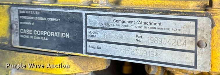 image for item EI4071 1996 Case 621B wheel loader
