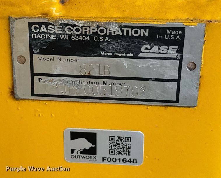 image for item EI4071 1996 Case 621B wheel loader