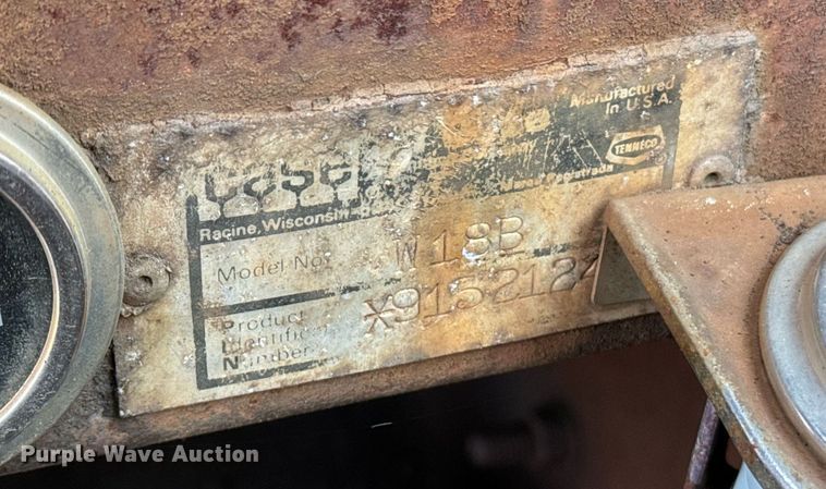 image for item EI4076 1983 Case W18B wheel loader