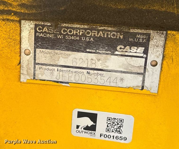 image for item EI4078 1997 Case 621B wheel loader