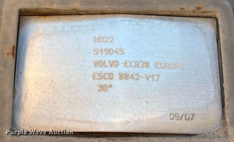 image for item EJ3130 Geith ECR38 excavator bucket