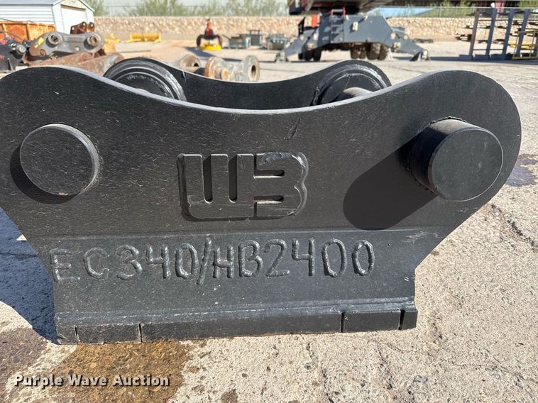 image for item EJ3138 WB LC340/HB2400 excavator coupler