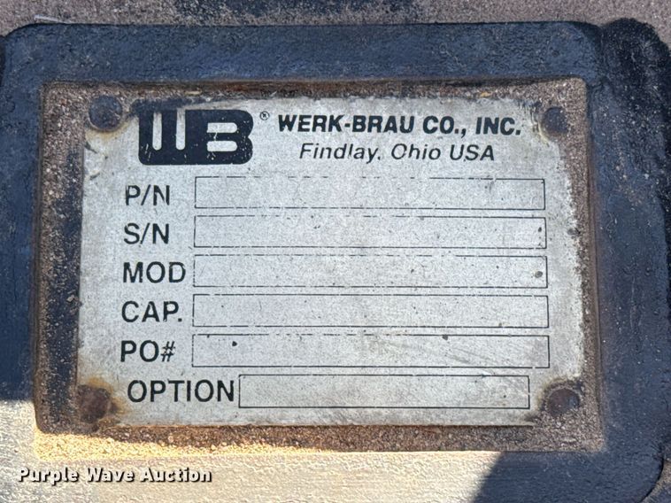 image for item EJ3138 WB LC340/HB2400 excavator coupler