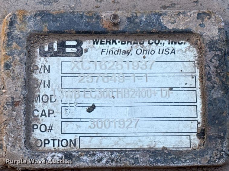 image for item EJ3140 WB LC300/HB2400 excavator coupler