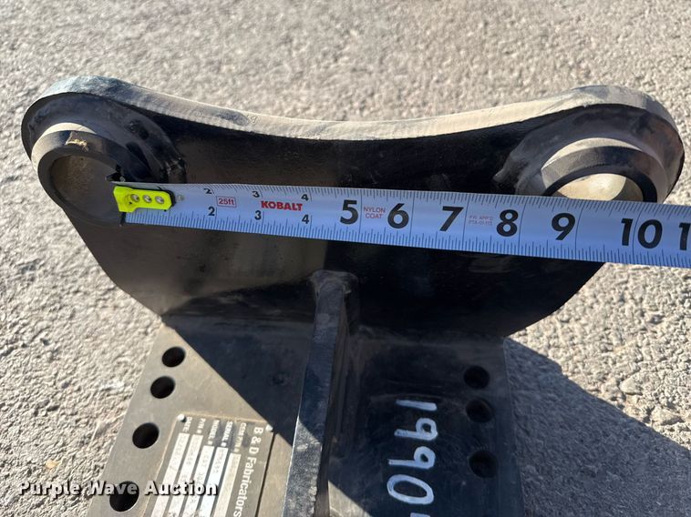 image for item EJ3145 B&D Fabricators CAT 304C-CR excavator coupler