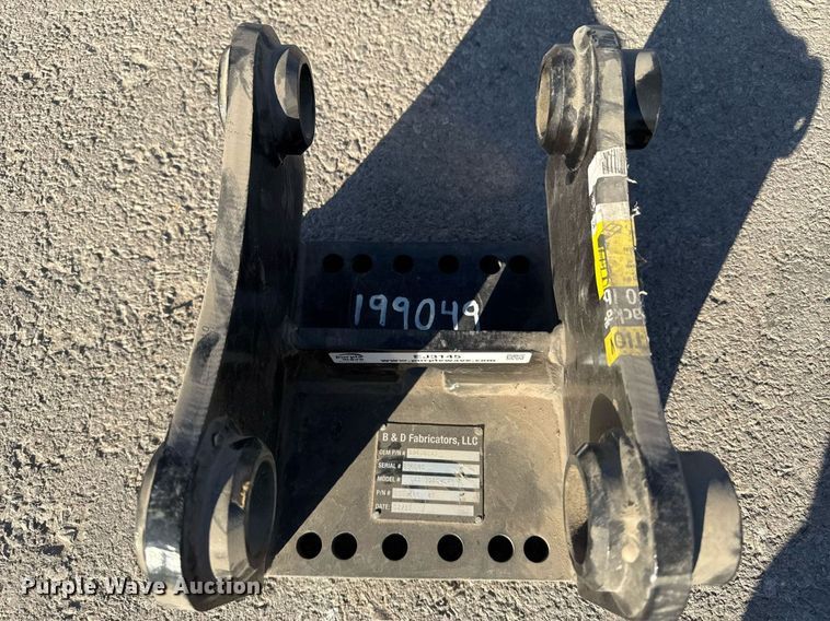 image for item EJ3145 B&D Fabricators CAT 304C-CR excavator coupler