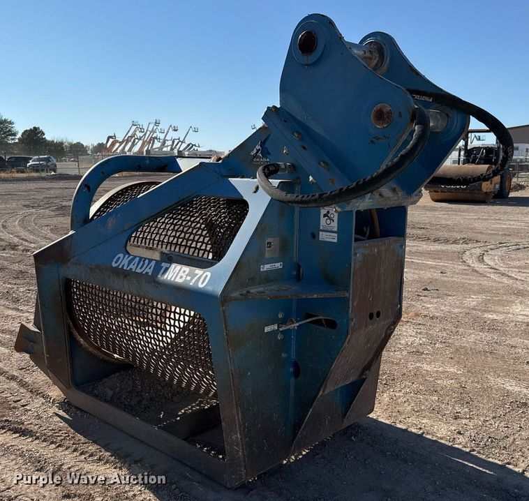 image for item EJ3149 Okada TMB 70 excavator screening bucket