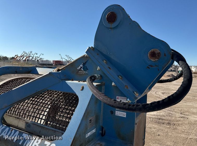 image for item EJ3149 Okada TMB 70 excavator screening bucket