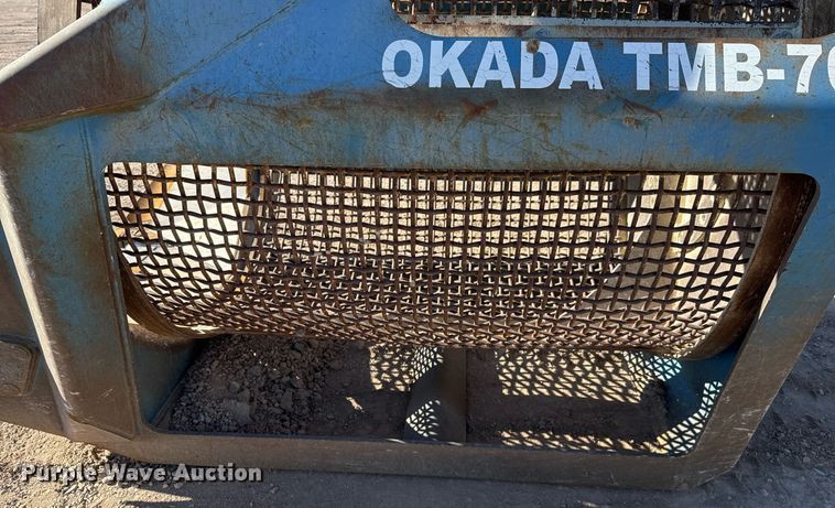 image for item EJ3149 Okada TMB 70 excavator screening bucket