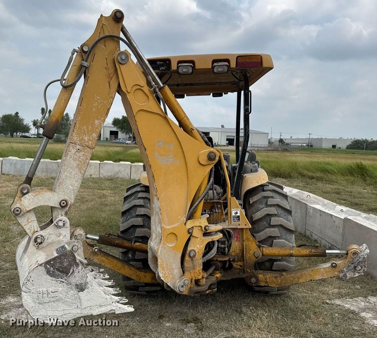 image for item EJ3174 2003 John Deere 110 backhoe