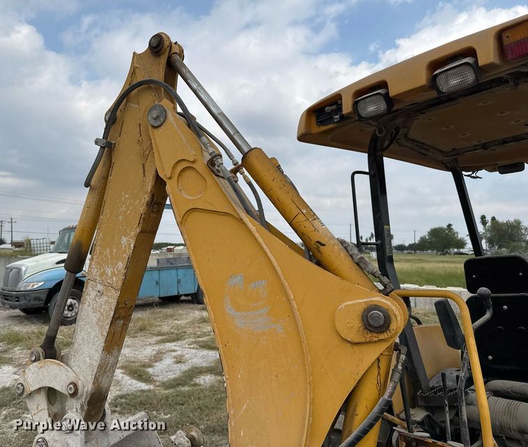 image for item EJ3174 2003 John Deere 110 backhoe