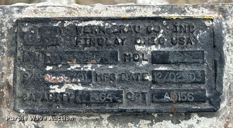 image for item EJ3174 2003 John Deere 110 backhoe