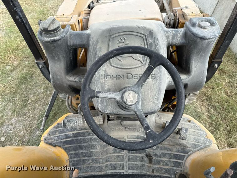 image for item EJ3174 2003 John Deere 110 backhoe