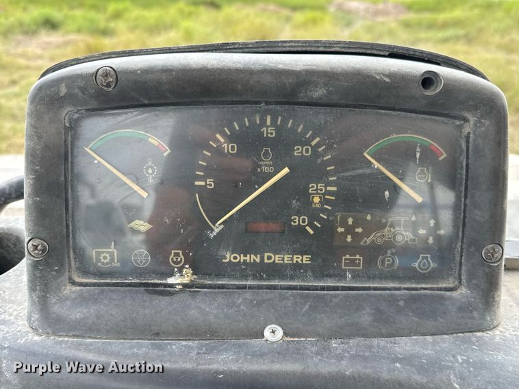 image for item EJ3174 2003 John Deere 110 backhoe