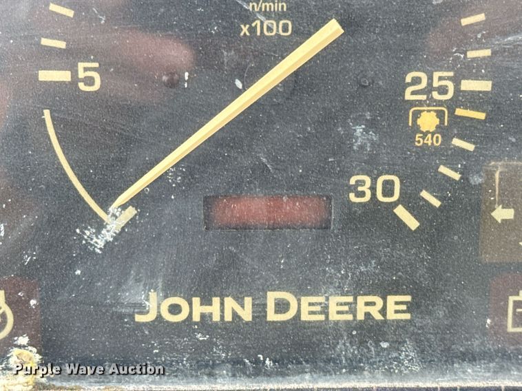 image for item EJ3174 2003 John Deere 110 backhoe