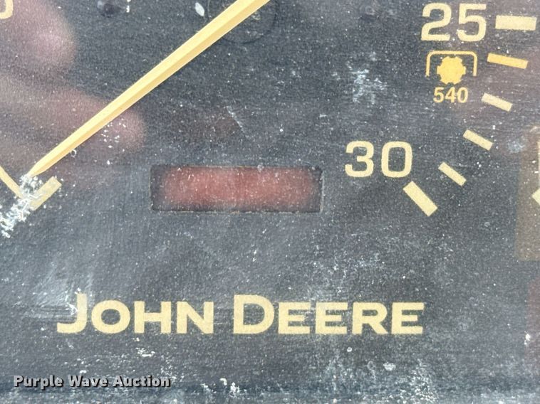 image for item EJ3174 2003 John Deere 110 backhoe