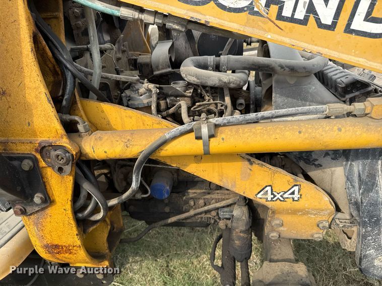 image for item EJ3174 2003 John Deere 110 backhoe