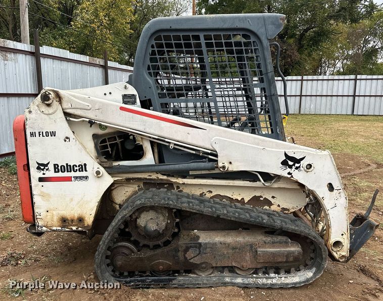 image for item EJ5048 2015 Bobcat T450 tracked skid steer loader