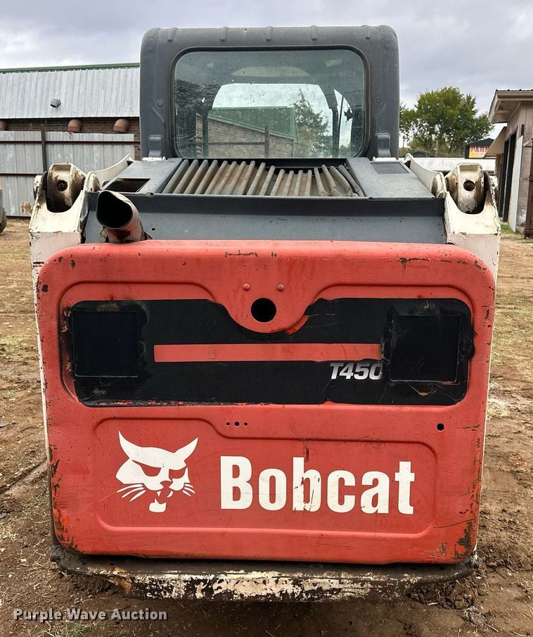 image for item EJ5048 2015 Bobcat T450 tracked skid steer loader