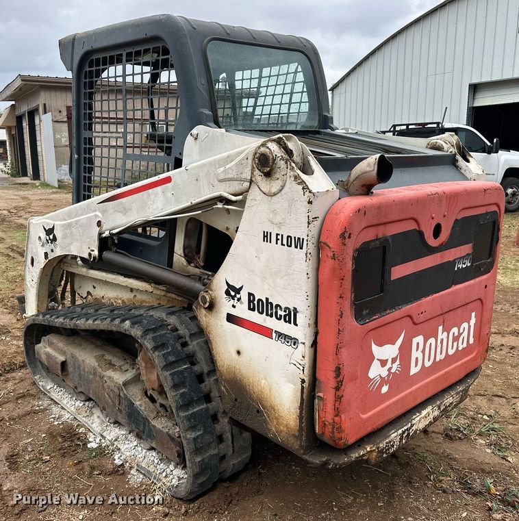 image for item EJ5048 2015 Bobcat T450 tracked skid steer loader