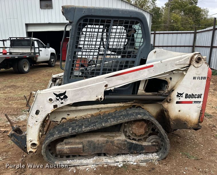 image for item EJ5048 2015 Bobcat T450 tracked skid steer loader