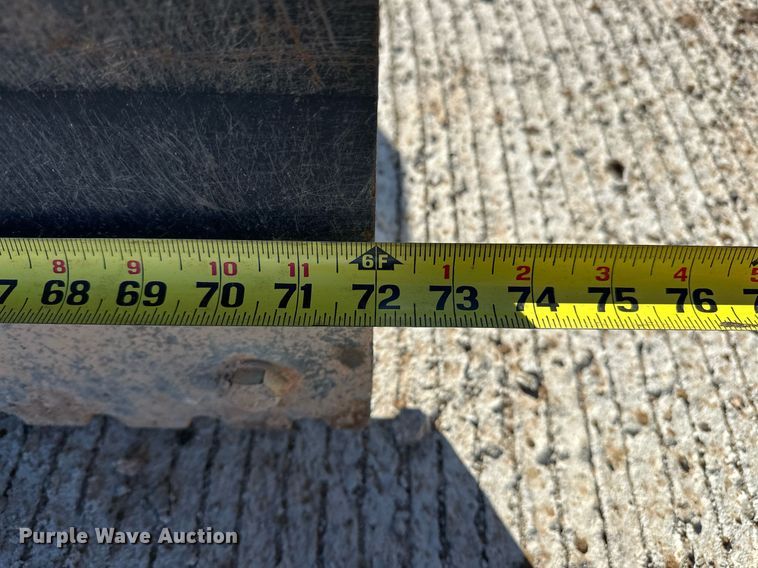 image for item EJ5058 JCT Attachments  skid steer dozer blade